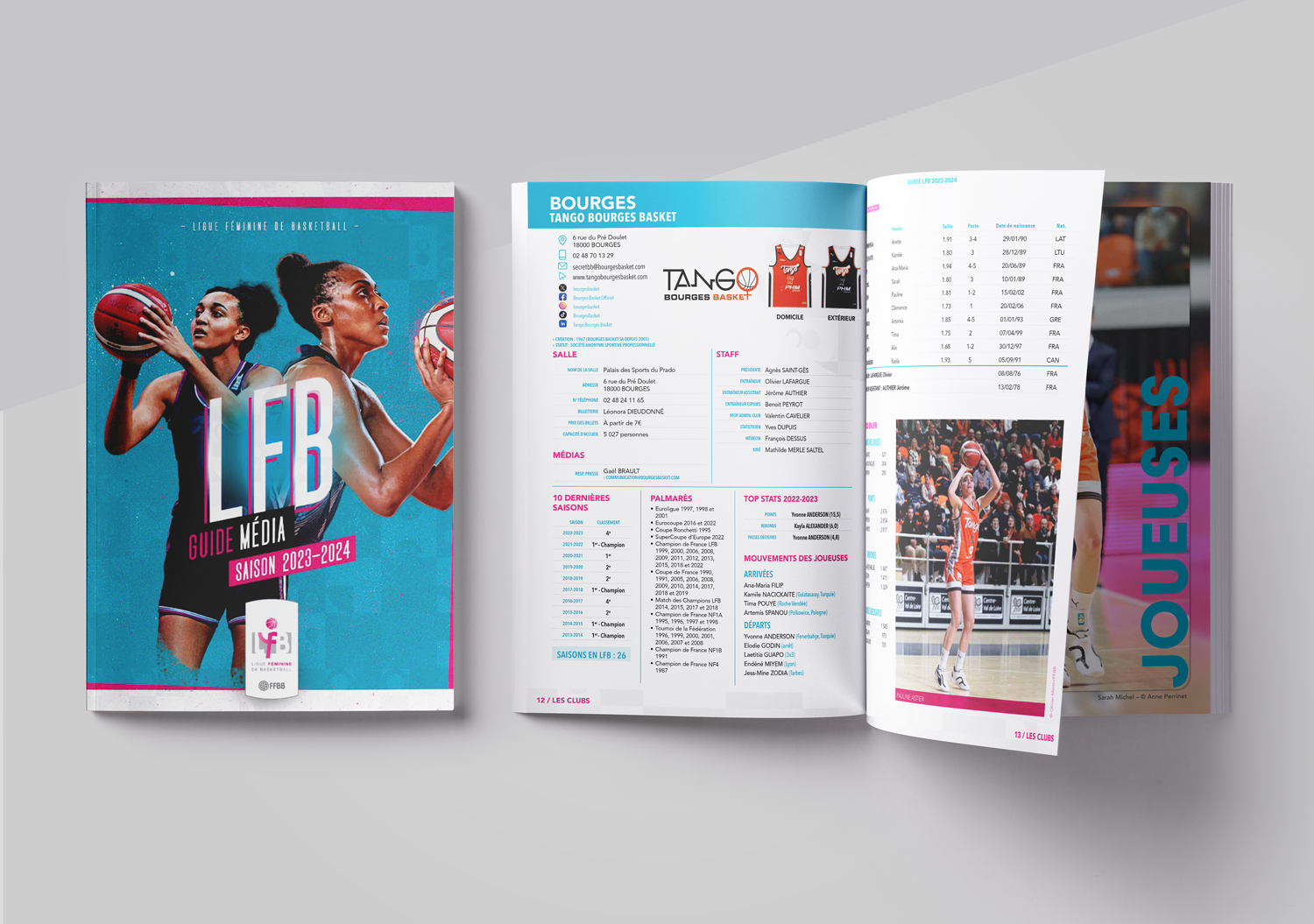 FFBB – Guide Media de la LFB 2023-2024