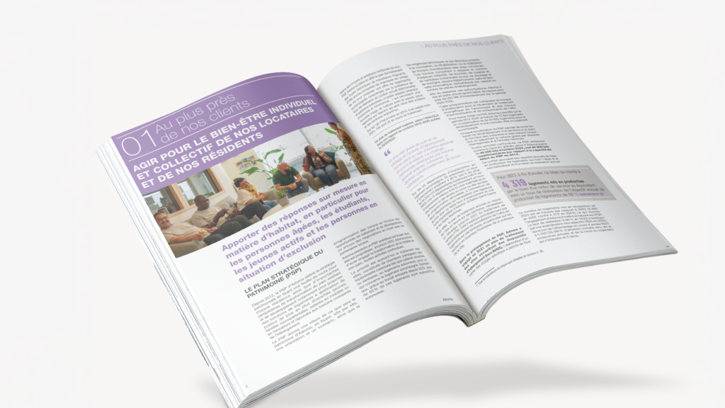 Adoma – Rapport d’activité et DPEF 2023