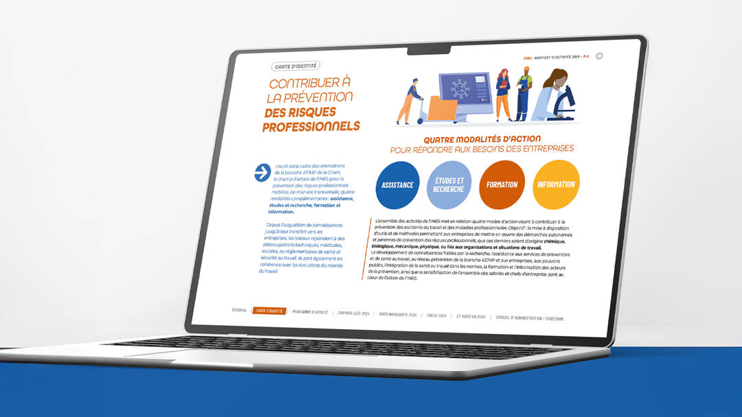 Rapport d'activité INRS 2024